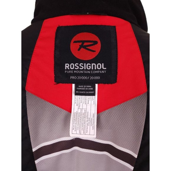ROSSIGNOL Insulated Waterproof Ski Jacket in Deep Red Woman's Size Small - Picture 9 of 10